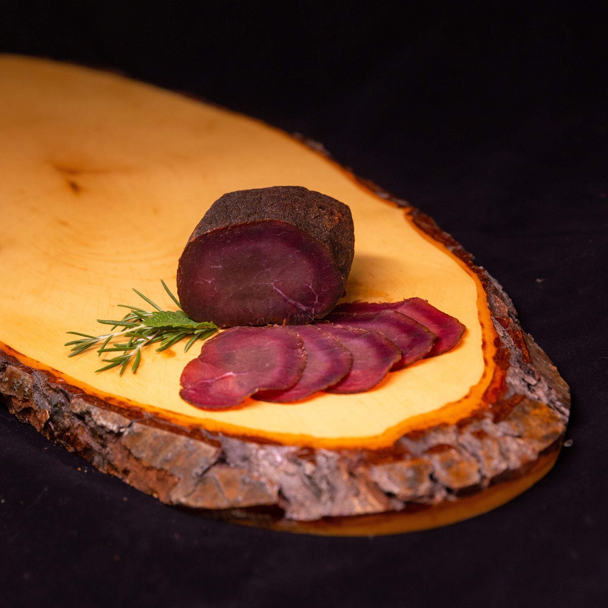 Mostbröckli geschnitten